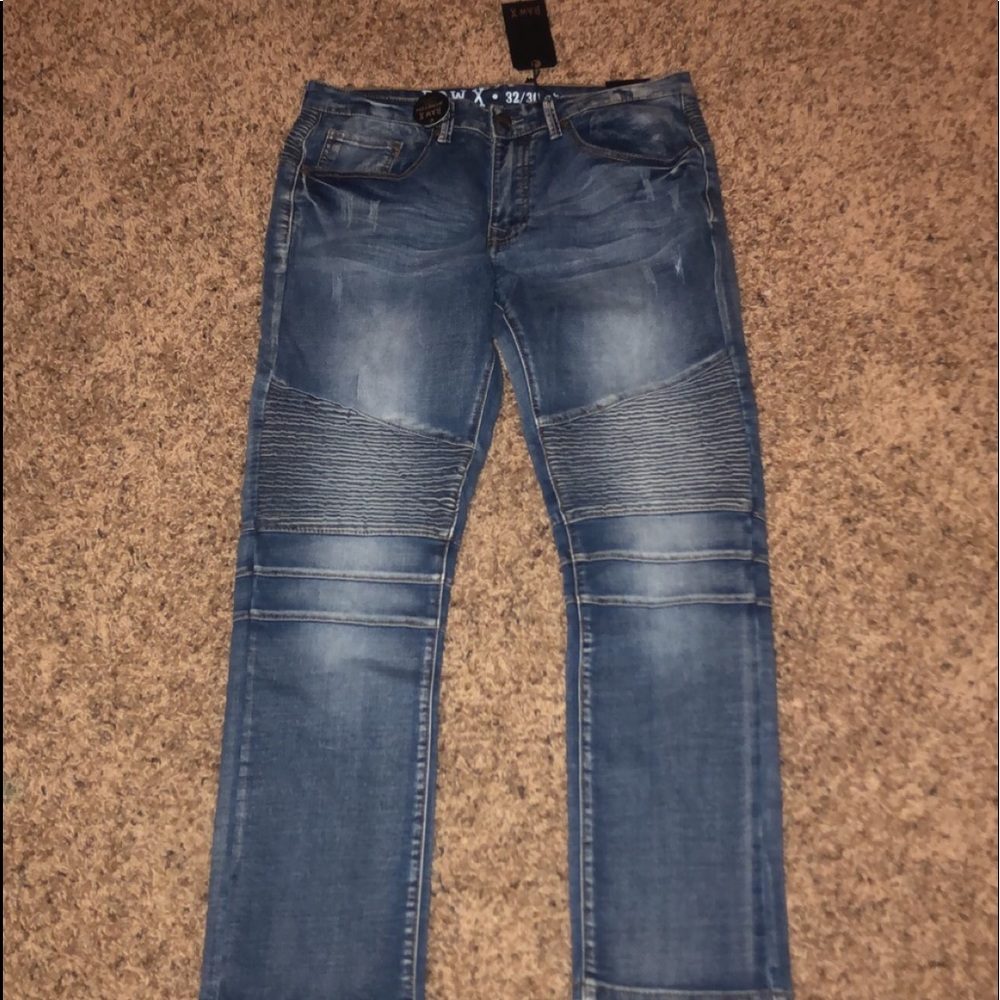 Raw X Biker Jeans. Length 30